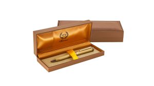 قلم ایپلمات پیزا PIZZA جعبه خودکار طلایی