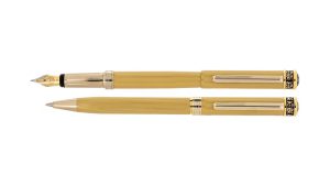 قلم ایپلمات پیزا PIZZA خودکار و خودنویس طلایی