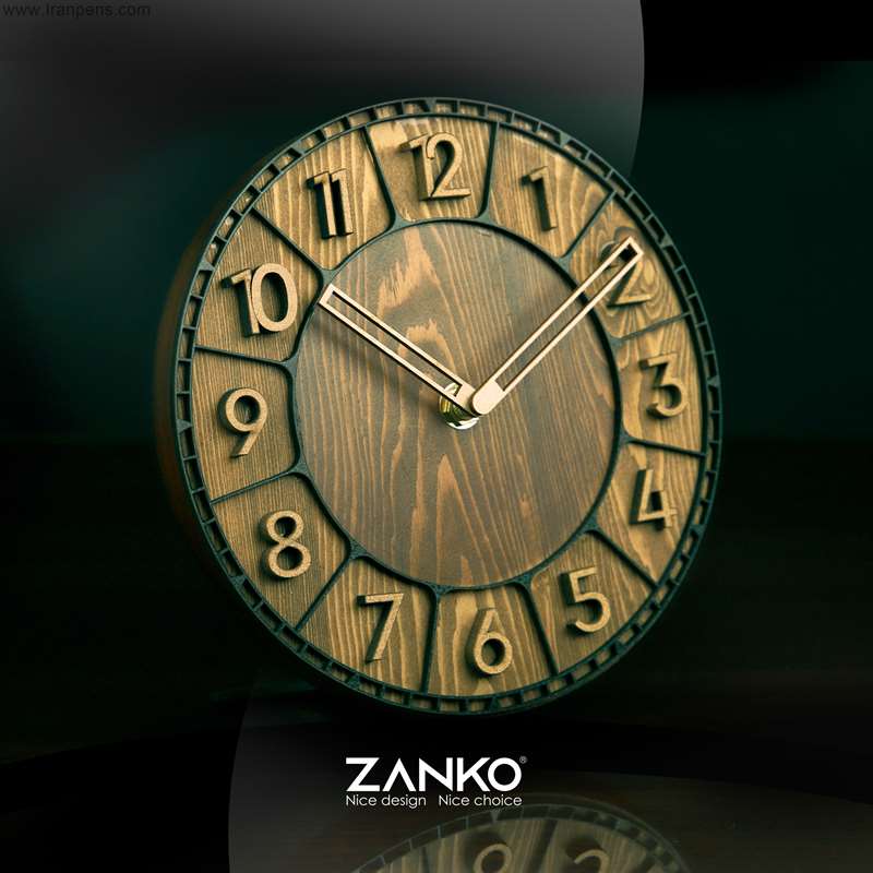 ساعت چوبی رومیزی زانکو Za101