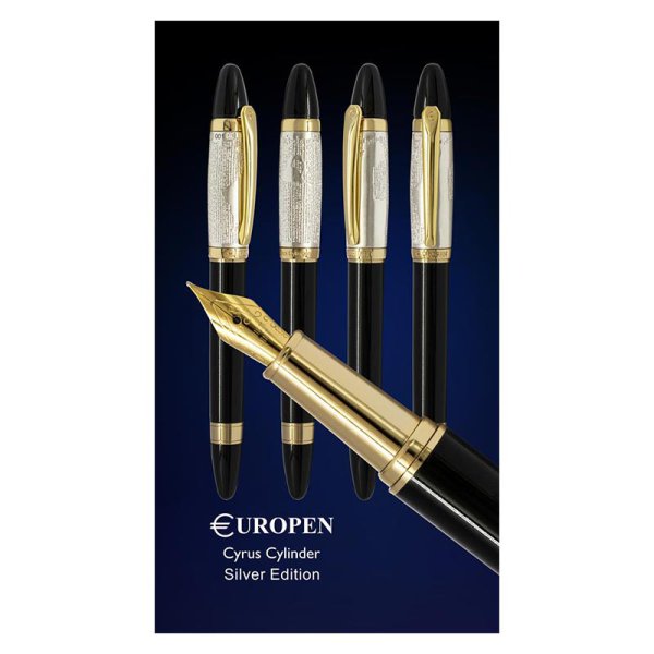 قلم کوروش نقره یوروپن